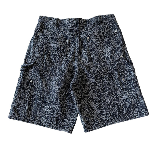 Supreme Handwriting Double Knee Shorts