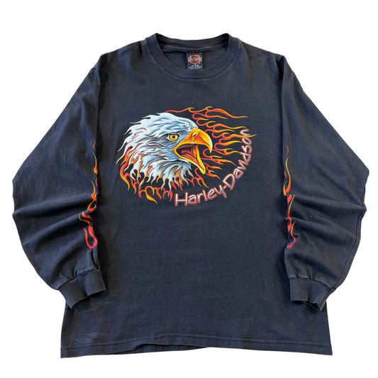 1990’s Harley Davidson Flame Long Sleeve Tee