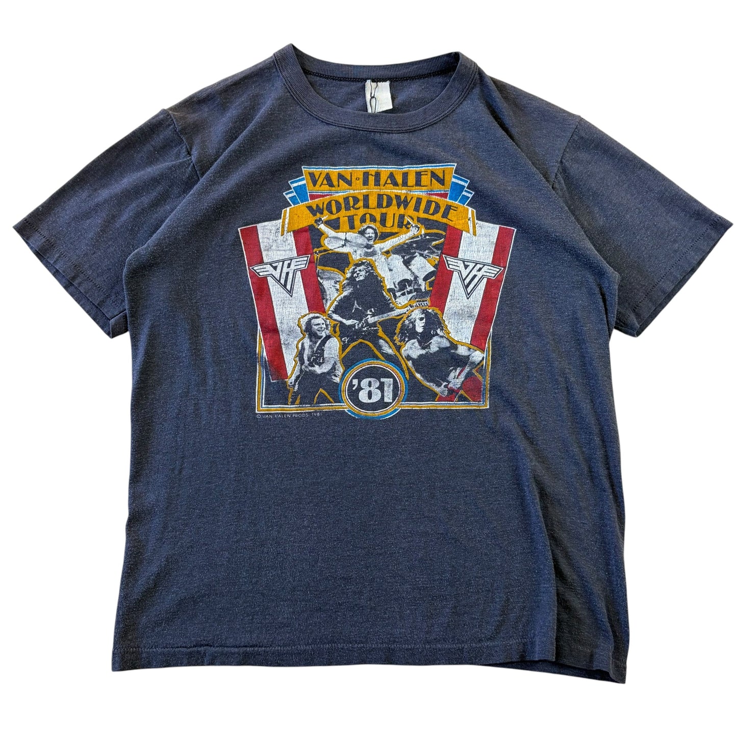 1980’s Van Halen World Tour Tee