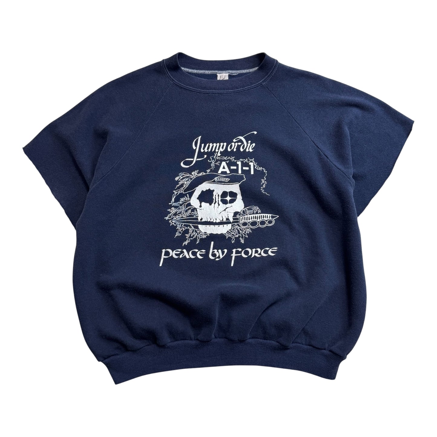 1970’s Peace by Force Cut Off Sweat