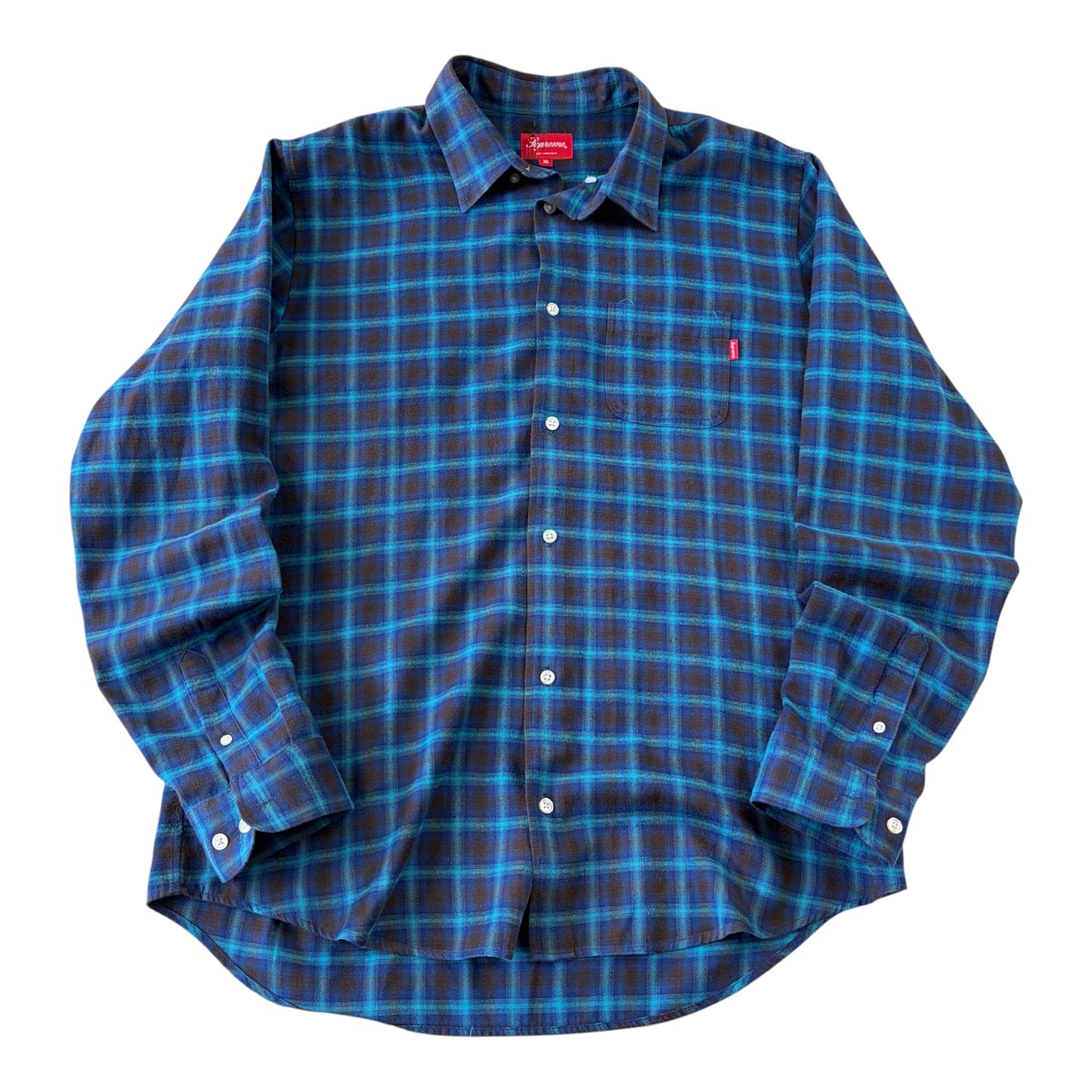 2017 Supreme Shadow Button Down
