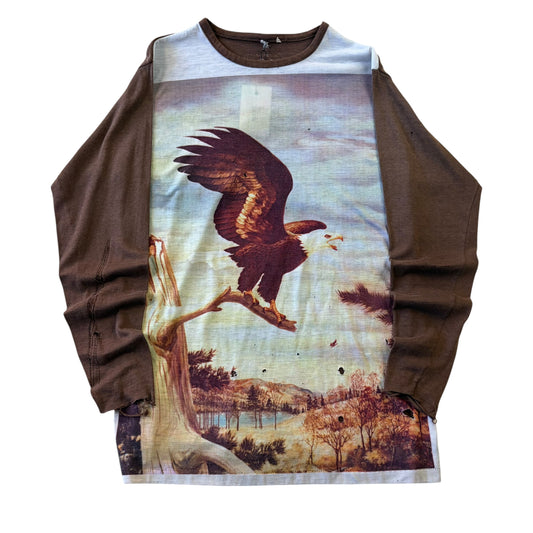 1970’s Novelty Print Long Sleeve