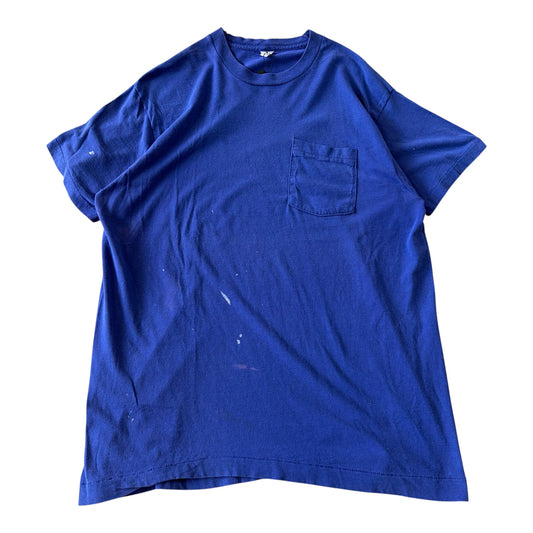 1990’s Royal Blue Pocket Tee