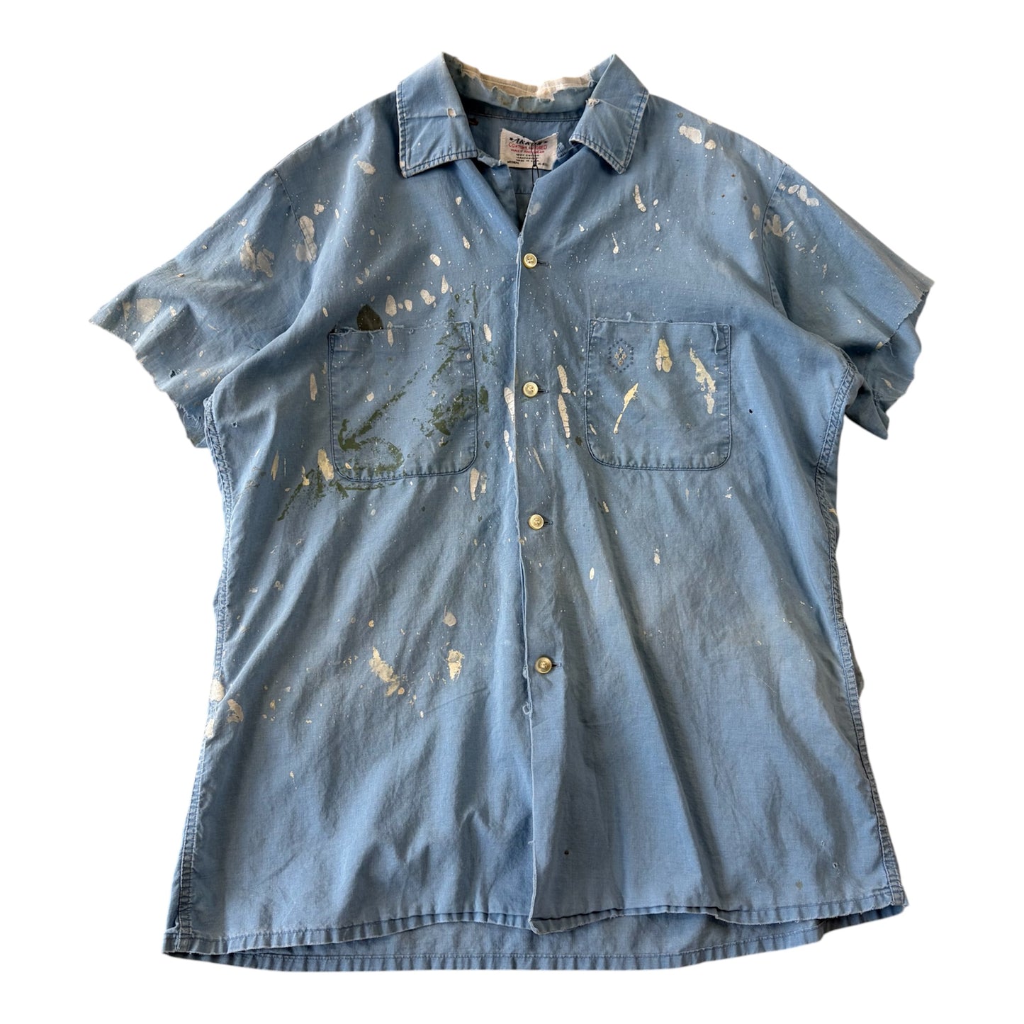 1960’s Painted Button Down