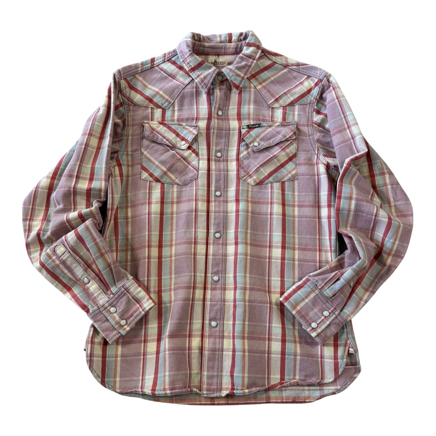Kapital Pearl Snap Button Down
