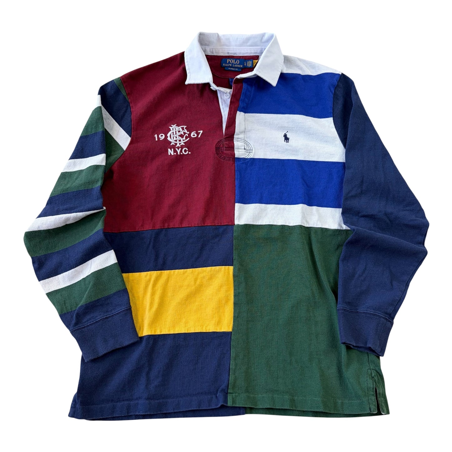 2000’s Polo Rugby Color Block