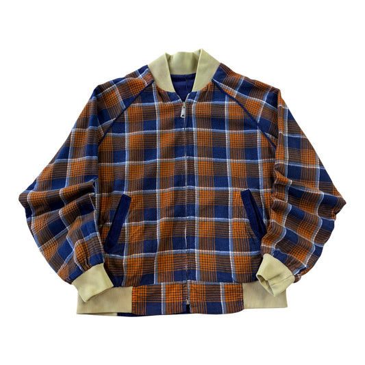 1970’s Plaid Bomber Jacket